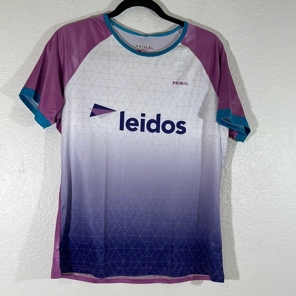 PRIMAL Happy Trails Summit Group Leidos 2020 Run Active Shirt Size Large
